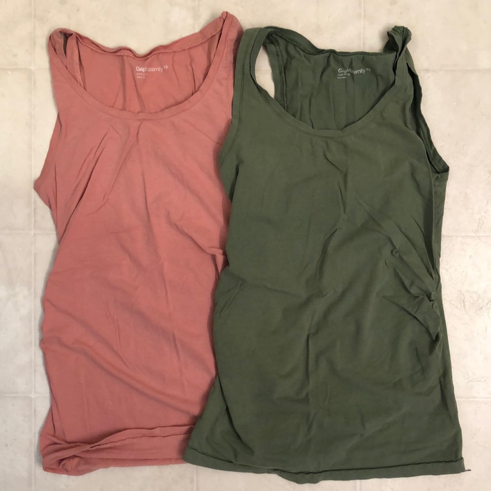 GAP Maternity tank tops XS